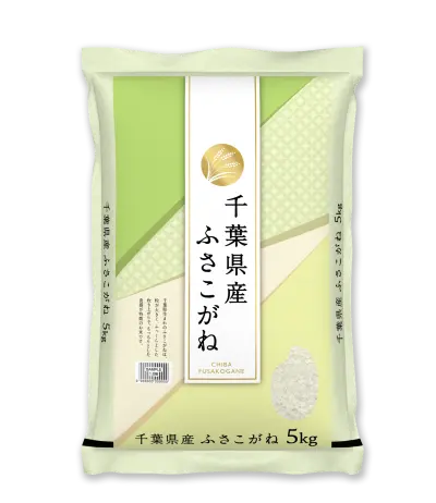 千葉県産ふさこがねパッケージの例